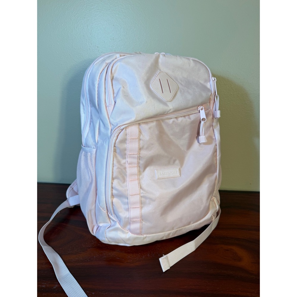 JanSport Big Student Backpack Light Pink JS0A47JK Multi Pocket School Bag